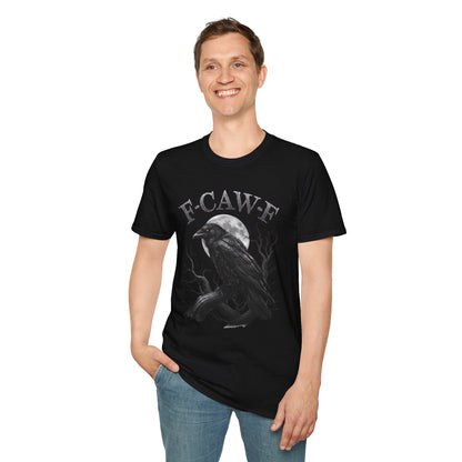 Raven Moon 'F-CAW-F' Gothic Graphic Tee