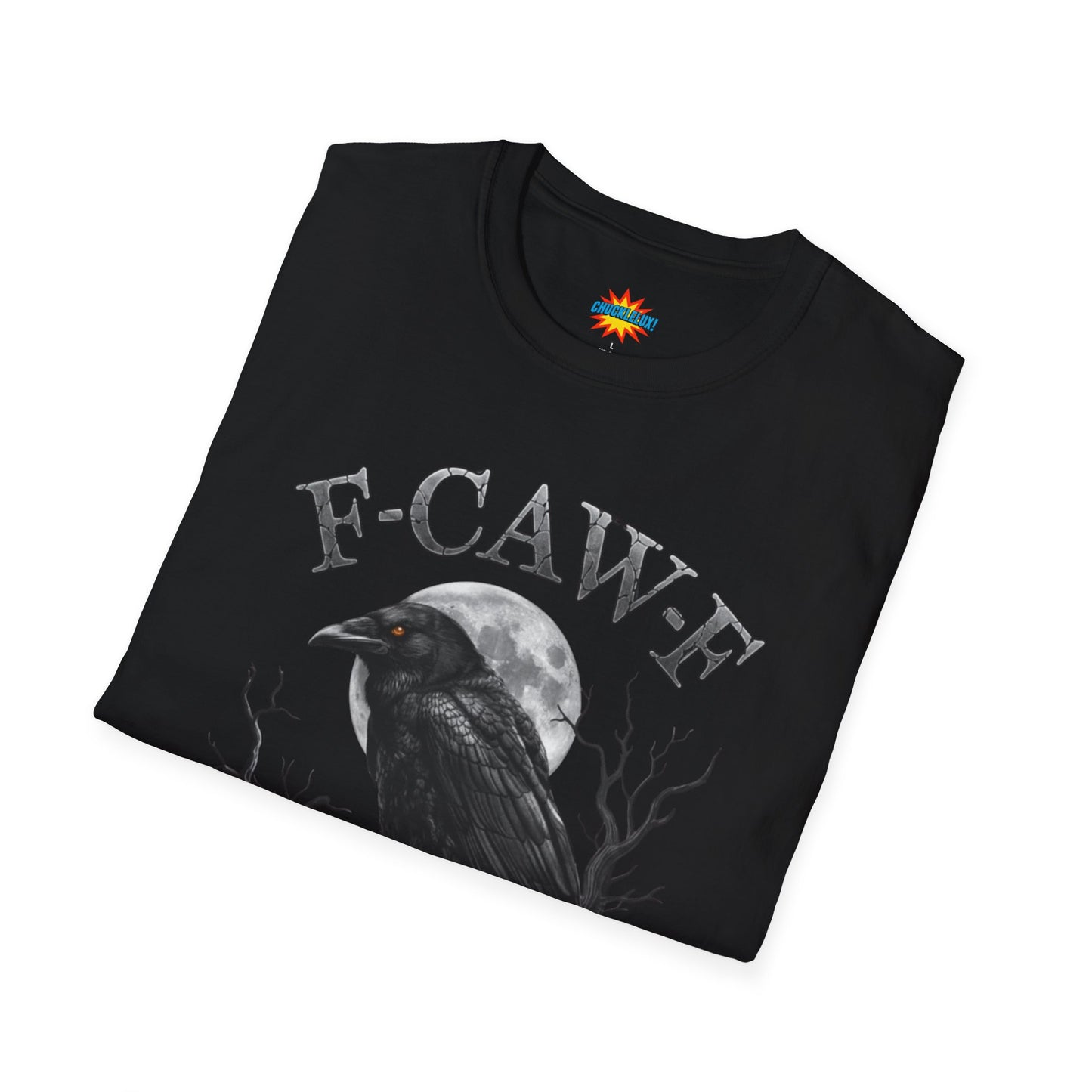 Raven Moon 'F-CAW-F' Gothic Graphic Tee