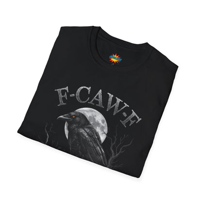 Raven Moon 'F-CAW-F' Gothic Graphic Tee