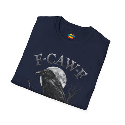 Raven Moon 'F-CAW-F' Gothic Graphic Tee