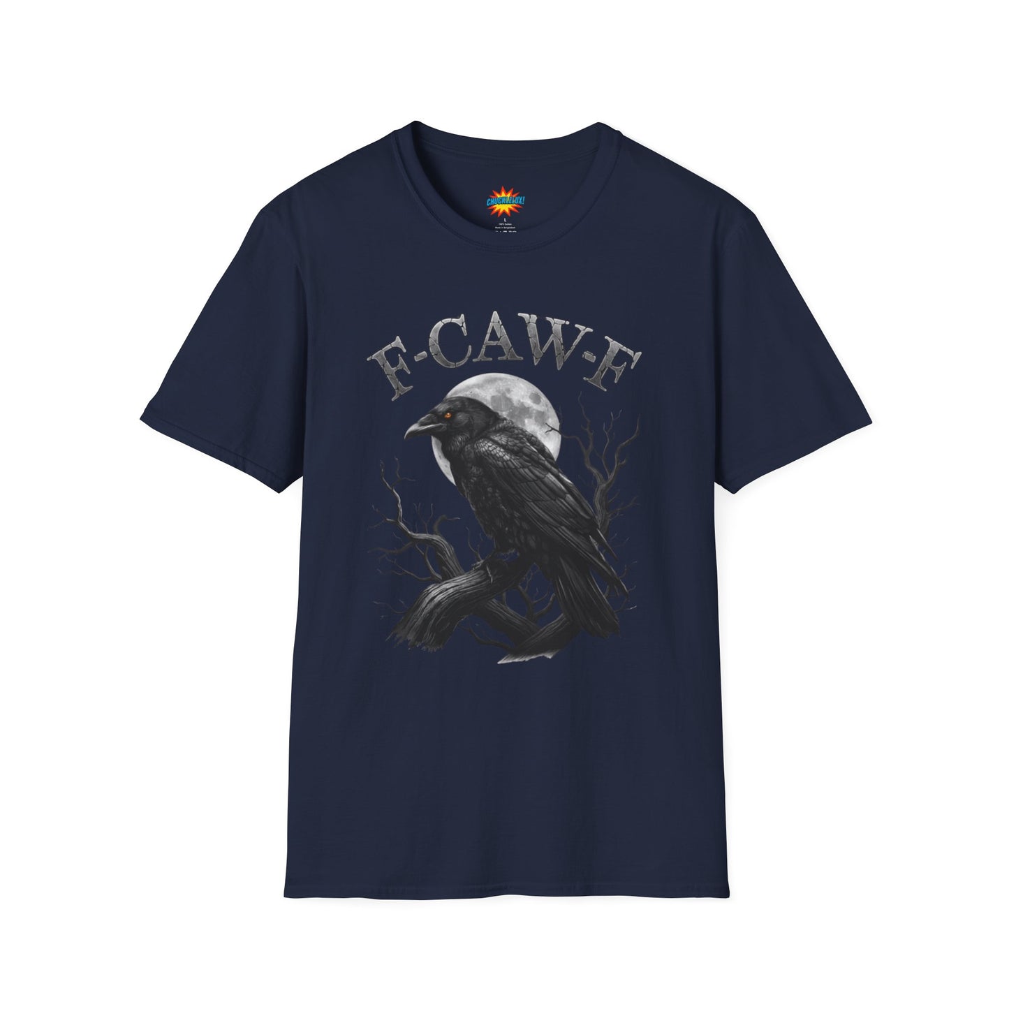 Raven Moon 'F-CAW-F' Gothic Graphic Tee