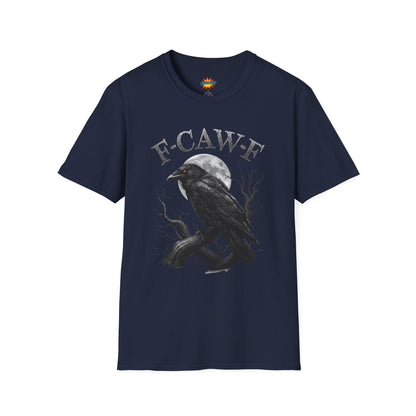 Raven Moon 'F-CAW-F' Gothic Graphic Tee