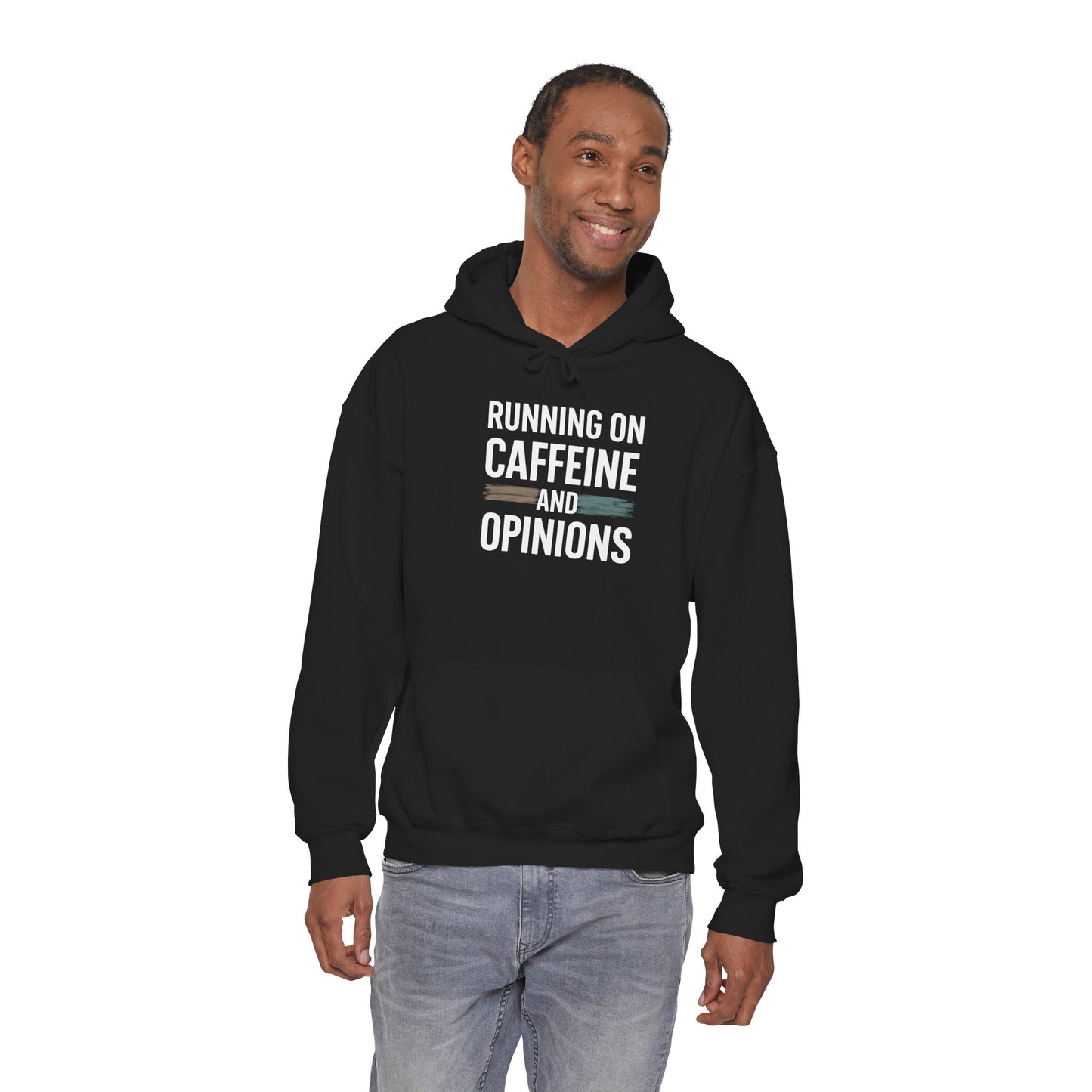 Running on Caffeine and Opinions - Hoodie