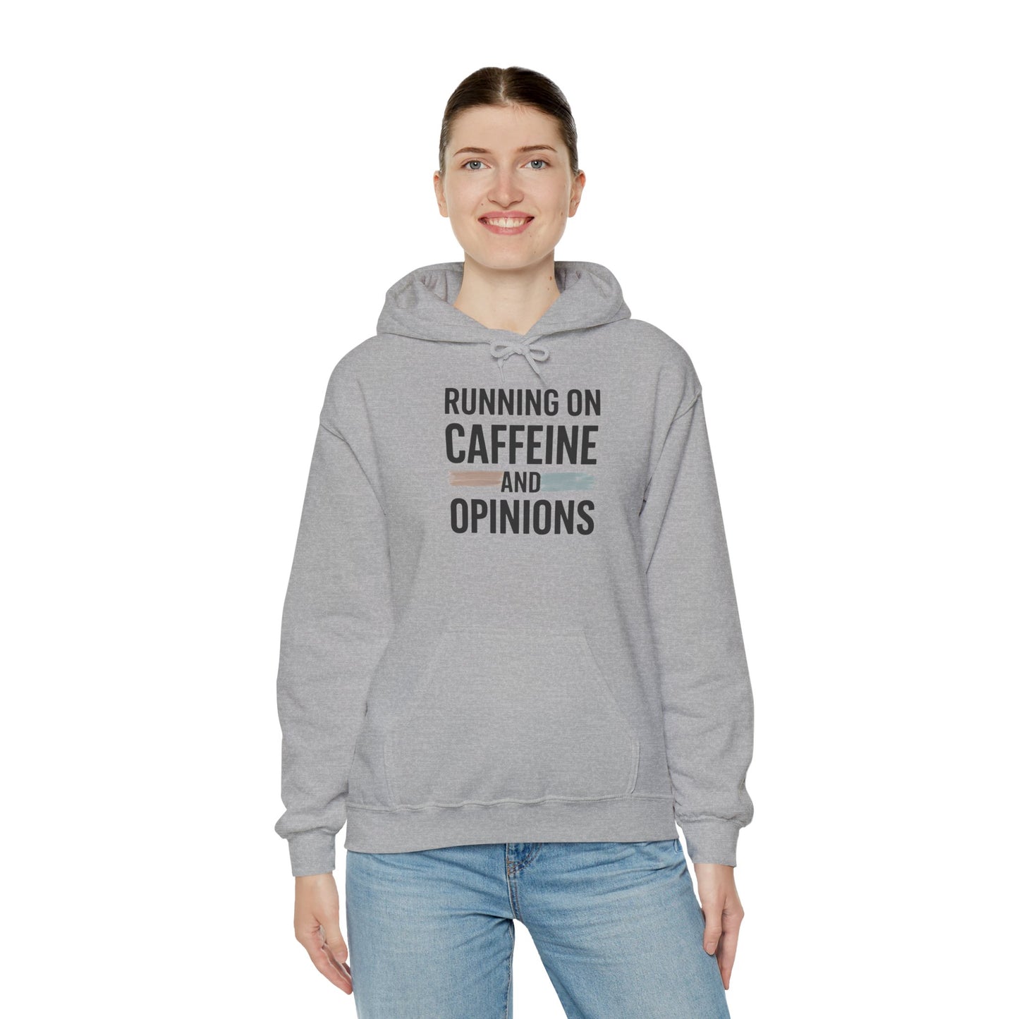 Running on Caffeine and Opinions - Hoodie
