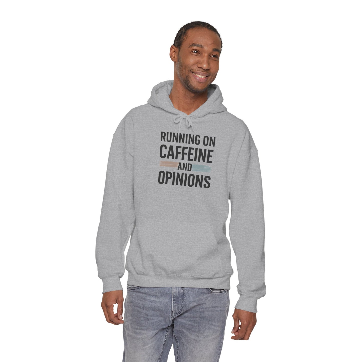 Running on Caffeine and Opinions - Hoodie
