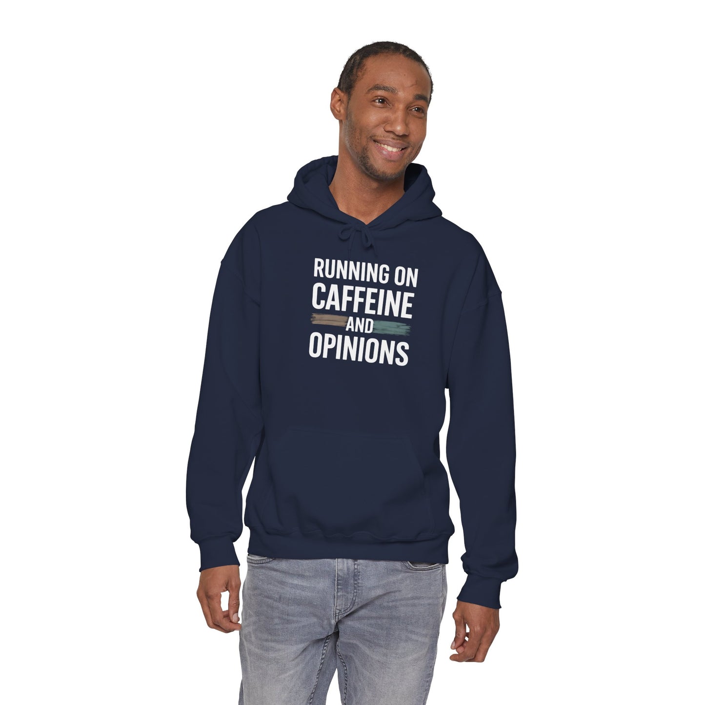 Running on Caffeine and Opinions - Hoodie