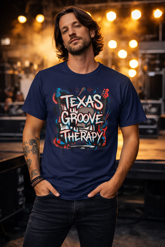 Texas Groove Therapy Band T-Shirt