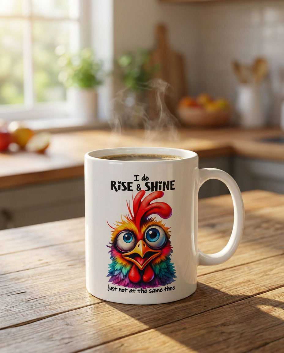 I Do Rise And Shine Funny Mug