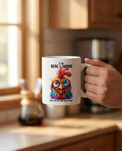 I Do Rise And Shine Funny Mug