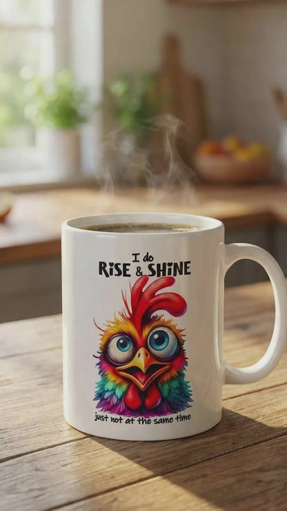 I Do Rise And Shine Funny Mug